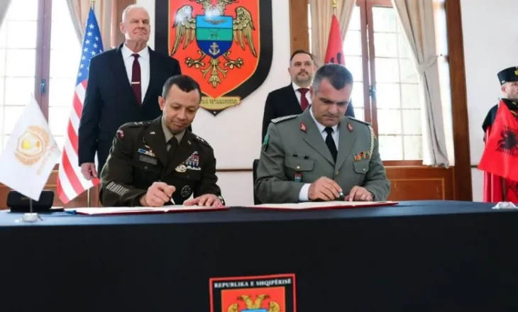 Firmoset marrëveshja për Gazën nga ministri Nufi, i pranishëm edhe ambasadori amerikan Eric Wendt: Konfirmojmë angazhimin për paqen