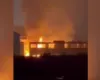 Flakët përfshijnë për herë të dytë në pak kohë fabrikën e kafes në Pogradec! Nuk ka të lënduar, hetime për shkaqet (VIDEO)