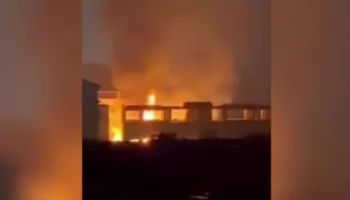 Flakët përfshijnë për herë të dytë në pak kohë fabrikën e kafes në Pogradec! Nuk ka të lënduar, hetime për shkaqet (VIDEO)