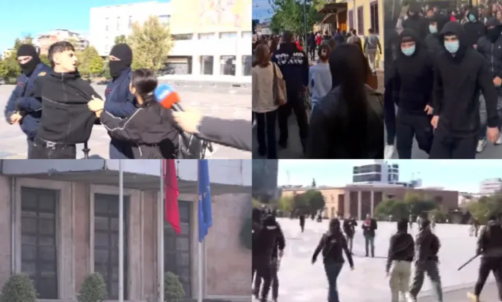 Forcat speciale dalin në qendër të Tiranës, nxënësit protestë në disa qytete. Jepen masat e sigurisë për të arrestuarit