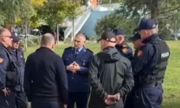 FOTO-LAJM/ Protesta kombëtare, kryepolici Hita inspekton në terren efektivët e angazhuar në terren! Zbulohen kërkesat për blutë