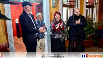 FOTO – “Shtegtime të bardha”, një tjetër hapësirë dialogu artistik, Sabri Shaqiri në Galeri “Oda” të Shkodrës