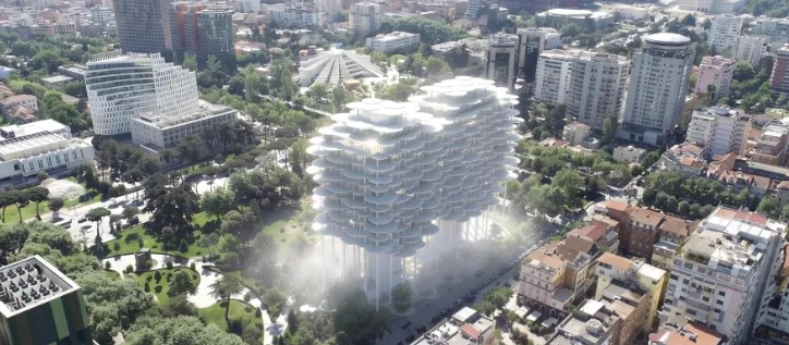 FOTO/ ”Tirana Fountain Tower” dhe rijetësimi i Parkut Rinia