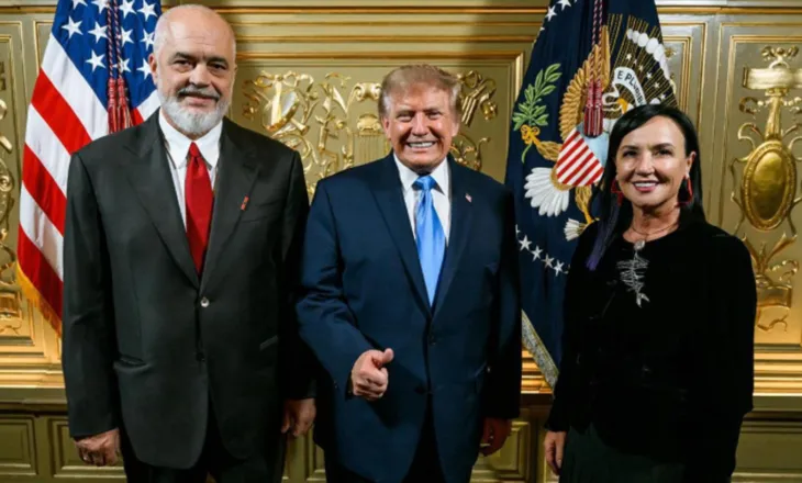 Fotoja e Ramës me Trump/ Ironia e Murrizit: Si dasmorët që presin radhën te çifti
