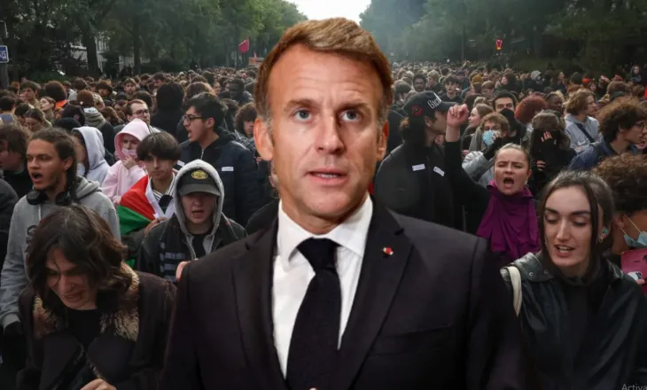 Franca në valë protestash, Macron takon për herë të parë studentët