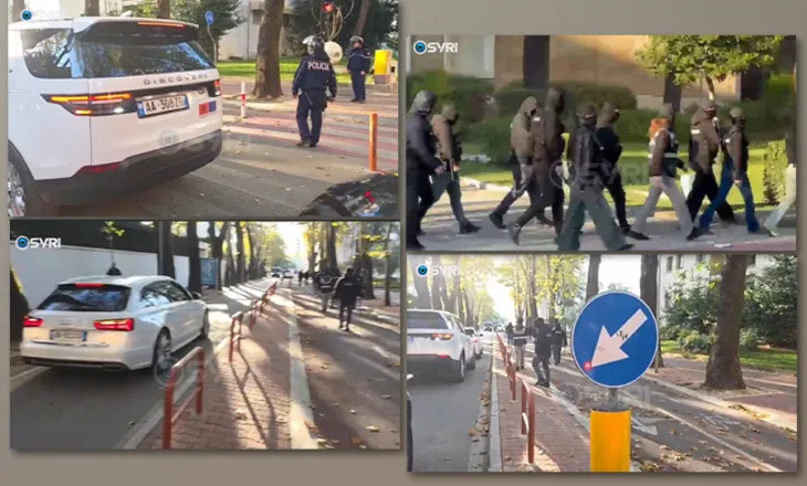 Frikë nga protestuesit, forca të shumta të policisë ‘blindojnë’ Kryeministrinë
