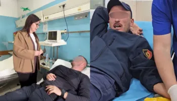 Gjashtë efektivë të plagosur në Durrës, Ministrja e Shëndetësisë i viziton në spital