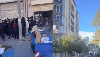 Gjimnazistë e Tiranës nisin tensionet, djegin koshat e mbeturinave, nxënësit e ‘Petro Ninit’ përplasen me Policinë