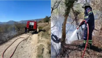 Gjirokastër, neutralizohet vatra e zjarrit në Karjan