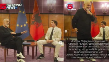 Gjithçka zbulohet javën e ardhshme, kryeministri Rama braktis intervistën me gazetarin amerikan…