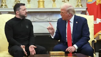 GODITJE E FORTE NGA SHTEPIA E BARDHE/ TRUMP-ZELENSKYT: NUK JE MË NJERIU I DUHUR