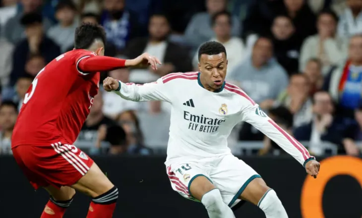 Guler dhe Mbappe me gola spektakolarë, Real Madrid e mbyll në avantazh të dyfishtë pjesën e parë ndaj Sevilla (video)