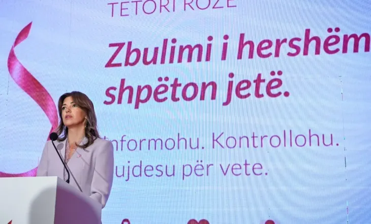Haxhiu: Kujdesi për gratë me kancer të gjirit duhet të vazhdojë edhe pas “Tetorit Rozë”