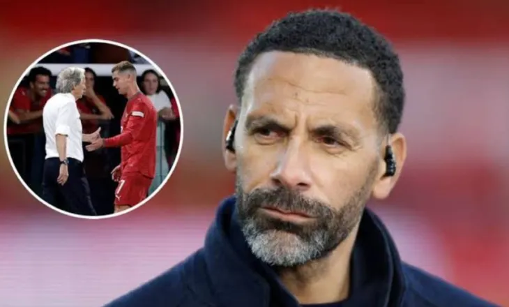 “I duket vetja Alex Ferguson”, Ferdinand ndan qëndrimin e tij për situatën mes Jorge Jesus dhe Cristiano Ronaldo