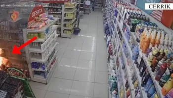 I vuri zjarrin marketit, arrestohet 45-vjeçari