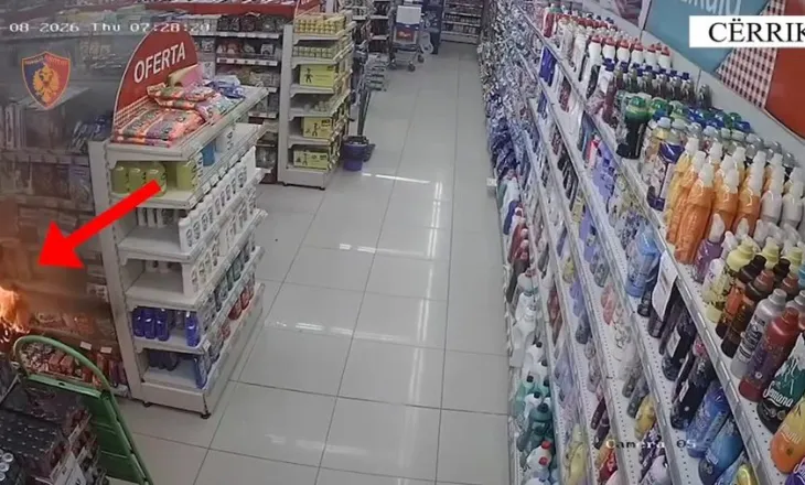 I vuri zjarrin marketit, arrestohet 45-vjeçari