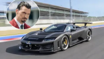 Ibrahimovic e festoi 45-vjetorin e lindjes në mënyrën e tij; një Ferrari i ri që do të jetë mbreti i garazhit