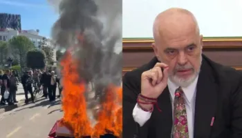 “Ja edhe mëma e dhunës”- Rama: PD pasi shkatërroi me maskat e “studentëve”, doli sot për të drejtën e autorit të terrorit urban bashkë me ANTIFA-n! (VIDEO)
