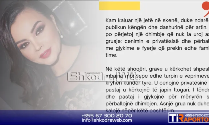 “Jam e lënduar, por nuk kam arsye të turpërohem”, reagon Eli Fara: Nga publiku kërkoj njërzillëk dhe ndalimin e shpërndarjes