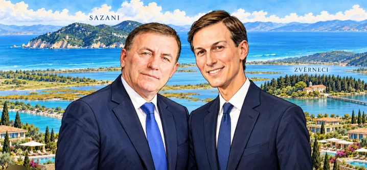 Jared Kushner lavderon familjen Kastrati