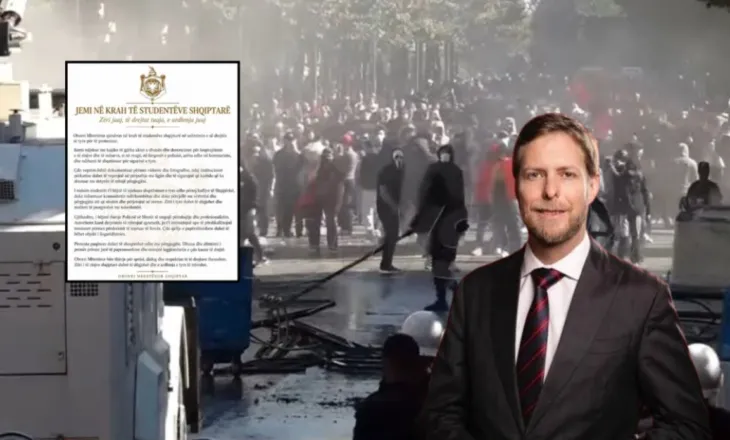 “Jemi në krah të studentëve”, Princ Leka: Dhuna dhe intimidimi nga policia janë të papranueshme! Të dëgjohet zëri i të rinjve