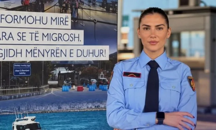 Jetoi 6 vite në Francë, por u kthye në Shqipëri për të veshur uniformën e policisë, historia e 25-vjeçares nga Shkodra