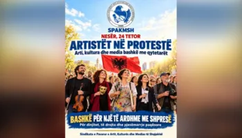 Jo vetëm pedagogë, mjekë dhe biznese! Edhe sindikata e artistëve i bashkohet nesër protestës së studentëve