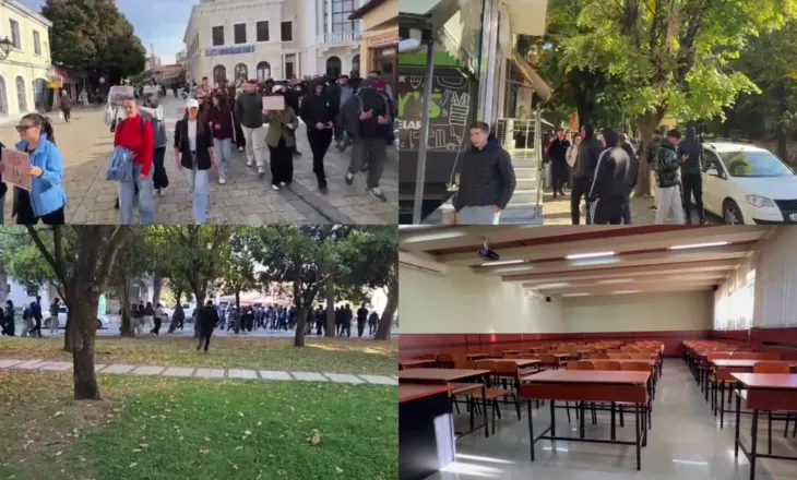 Jo vetëm Tirana, bojkotit të mësimit u bashkohen studentët e Durrësit, Shkodrës e Korçës
