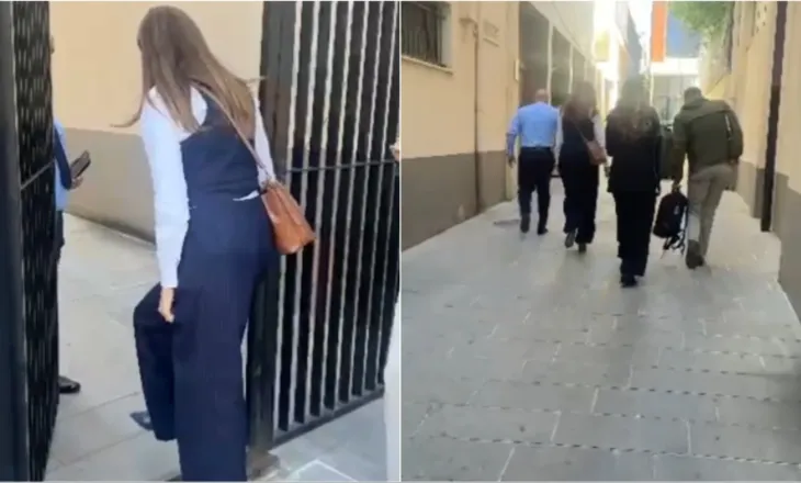 Jorida Tabaku shkon në Bllokun e Sigurisë, takon protestuesit që u arrestuan një ditë më parë