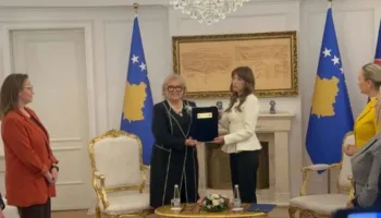 Justina Shiroka-Pula merr zyrtarisht detyrën si Presidente e Kosovës