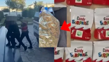 kanabisi i paketuar si ‘Candy Surprise’, arrestohet 28-vjeçari në Shkodër, e shiste pranë shkollave (VIDEO)