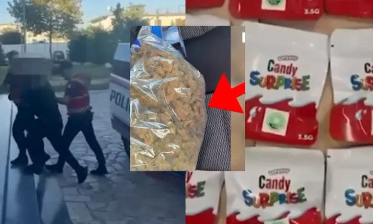 kanabisi i paketuar si ‘Candy Surprise’, arrestohet 28-vjeçari në Shkodër, e shiste pranë shkollave (VIDEO)