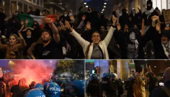 Kaos në disa qytete të Italisë, përplasje mes protestuesve dhe policisë