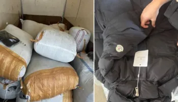 Kapet ngarkesa me 660 kg veshje të padeklaruara nga Turqia, mes tyre marka luksoze!
