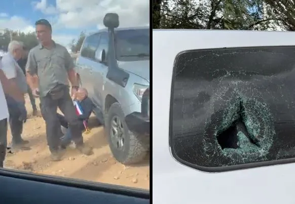 Kolonët izraelitë sulmojnë autokolonën e delegacionit evropian në Bregun Perëndimor, dhunojnë kryebashkiakun francez