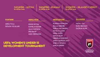 Kombëtarja U-15 për vajza, trajnerja Rabije Tota publikon listën për turneun zhvillimor të UEFA-s – Balkanweb.com – News24