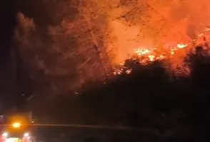 Kryebashkiaku lezhjan mesazh urgjent: Kujdes, zjarri po përhapet nga era e fortë!