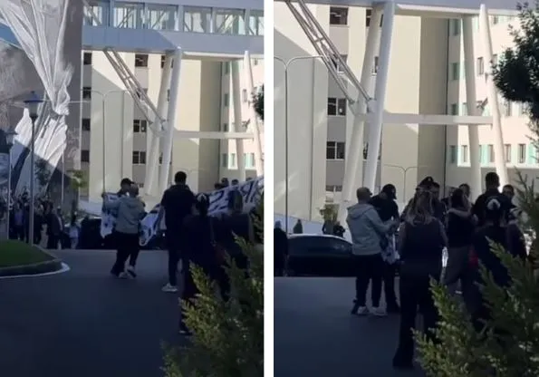 Kryeministri Rama pritet me protesta nga studentët në QSUT, policia shoqëron disa aktivistë