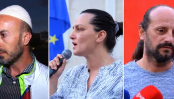 Ku janë drejtuesit e protestës paqësore, Arben Kola, Luçiana Kokaj, Dritan Goxhaj, …