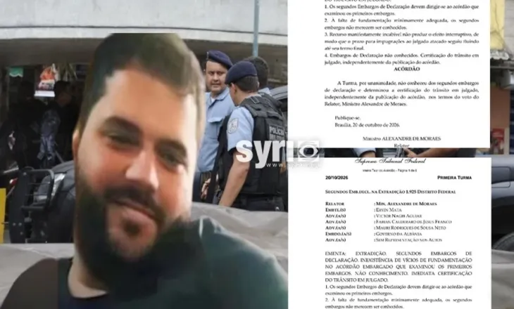 Kundër ekstradimit në Shqipëri/ Gjykata Supreme e Brazilit rrëzon ankimin e dytë të Ervin Matës