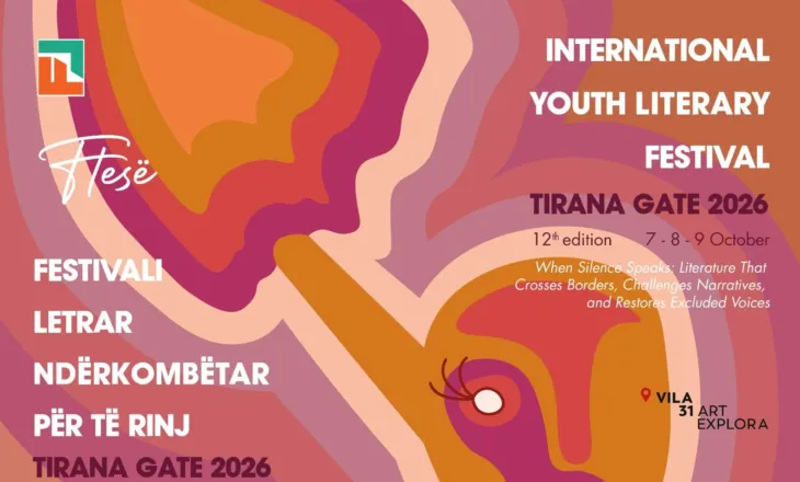 ‘Kur flet heshtja’, festivali Ndërkombëtar Letrar ‘Tirana Gate 2026’ hap edicionin e 12-të në Vila 31