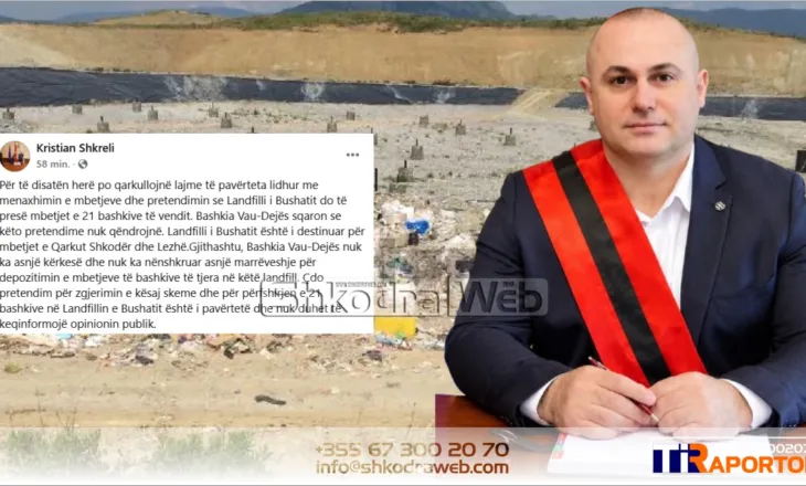 “Lajm i pavërtetë”, kryebashkiaku i Vau Dejësit Kristian Shkreli përgenjeshtron: Nuk ka kërkesa nga bashkitë…