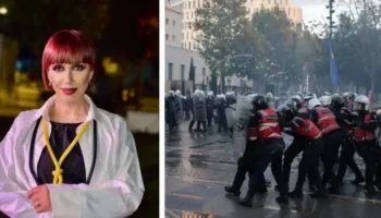 “Larg duart nga studentët”, Irma Libohova shpërthen ndaj dhunës shtetërore: O shteti pa shtet! Ka shkuar thika në asht, IKNI!