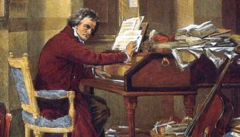 Lot e duartrokitje/ Momenti emocionues kur Beethoven e paraqiti para publikut Simfoninë e Nëntë!