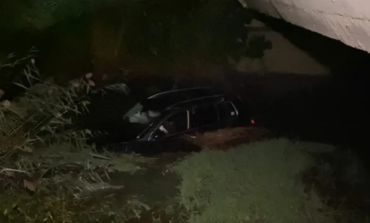 Makina përfundon në kanal në Lushnjë, plagosen çifti i bashkëshortëve
