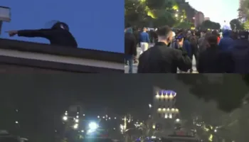 Marshimi i qetë goditet me gaz të madh lotsjellës, tensione të forta në qendër të Tiranës