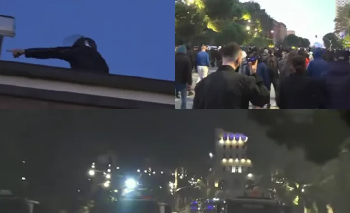 Marshimi i qetë goditet me gaz të madh lotsjellës, tensione të forta në qendër të Tiranës