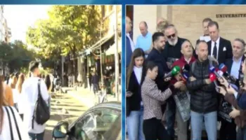 Më kanë rrahur brenda komisariatit!”/ Ervin Goci denoncon dhunën ndaj pedagogut Alfred Bushi: E arrestuan pa bërë asgjë, e morën me forcë!