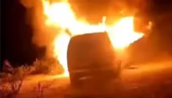 Merr flakë makina në ecje në aksin Kardhiq-Delvinë