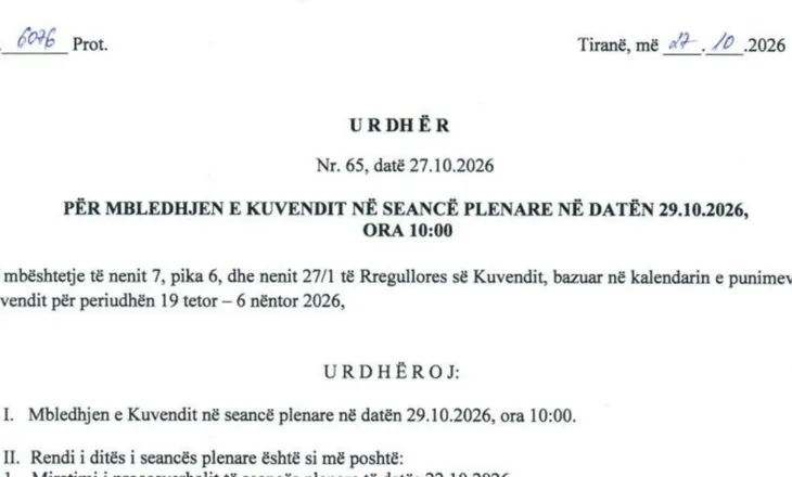 Mes protestave/ Kuvendi të enjten në seancë plenare! Zbardhet rendi i ditës